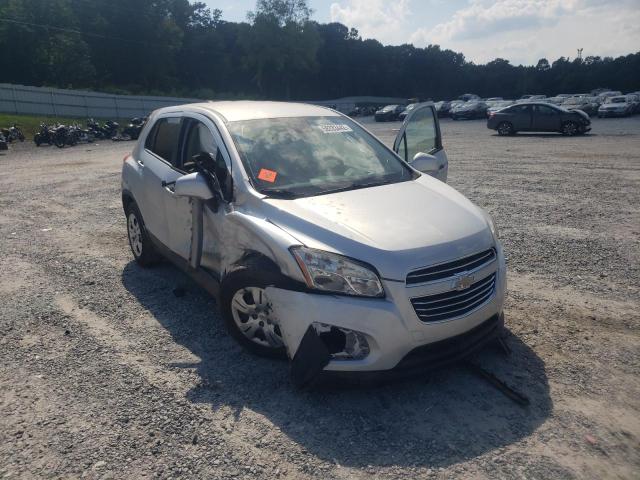CHEVROLET TRAX LS 2016 with VIN 3GNCJKSB8GL257528 - Photo from auction