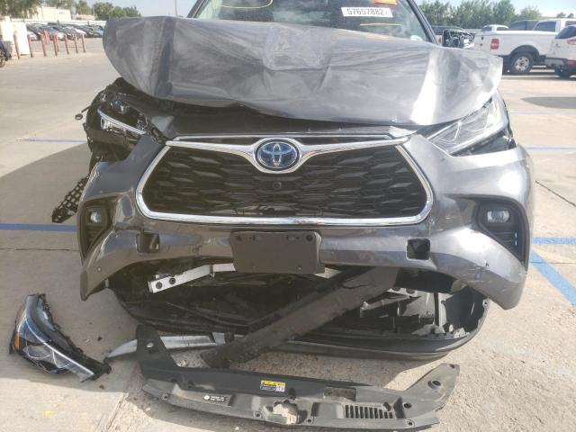 Photo 9 from auction – 2022 TOYOTA HIGHLANDER with VIN 5TDEBRCHXNS083768