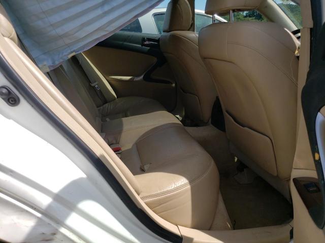 Photo 6 from auction – 2006 LEXUS IS 250 with VIN JTHCK262562007730