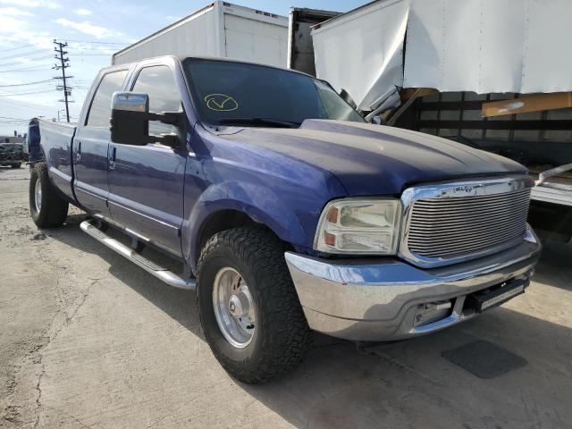 FORD F250 SUPER 2003 with VIN 1FTNW20S63EA95933 - Photo from auction