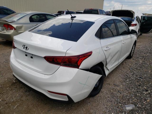 Photo 4 from auction – 2022 HYUNDAI ACCENT SE with VIN 3KPC24A63NE164245