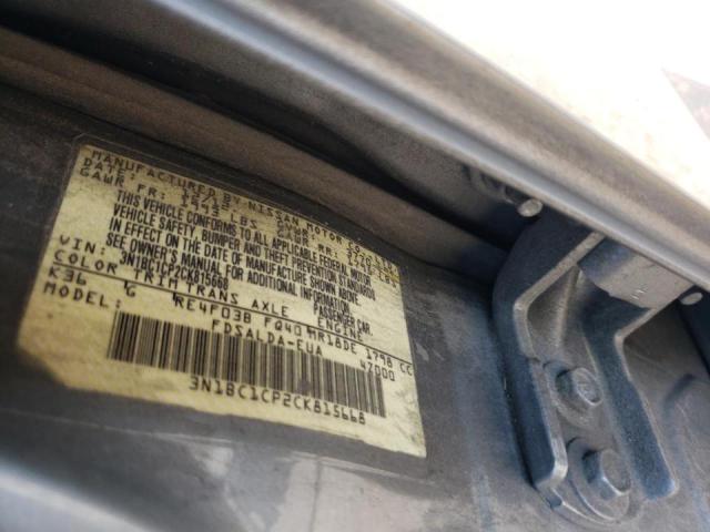 Photo 10 from auction – 2012 NISSAN VERSA S with VIN 3N1BC1CP2CK815668