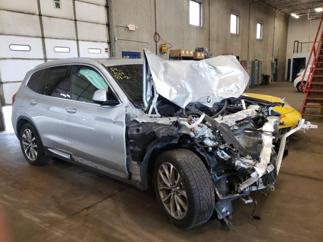 BMW X3 XDRIVE3 2019 with VIN 5UXTR9C56KLP88779 - Photo from auction