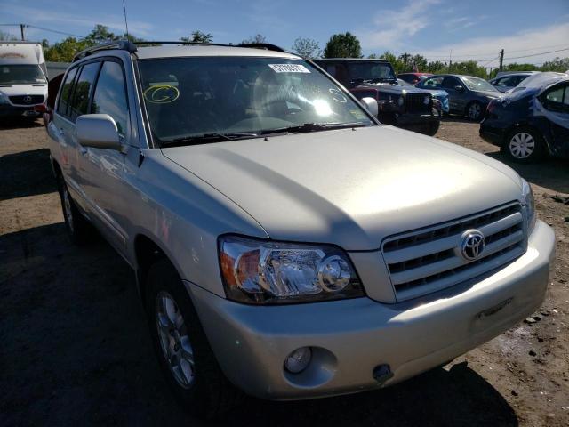 TOYOTA HIGHLANDER 2005 with VIN JTEEP21A450076683 - Photo from auction