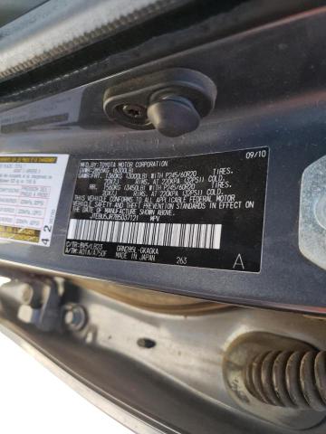 Photo 10 from auction – 2011 TOYOTA 4RUNNER SR with VIN JTEBU5JR7B5037121