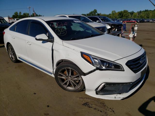 HYUNDAI SONATA SPO 2017 with VIN 5NPE34AB3HH495104 - Photo from auction