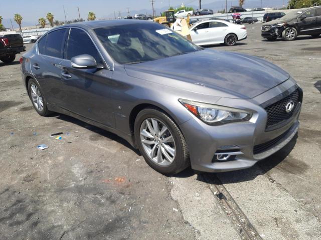 INFINITI Q50 BASE 2015 with VIN JN1BV7APXFM346656 - Photo from auction