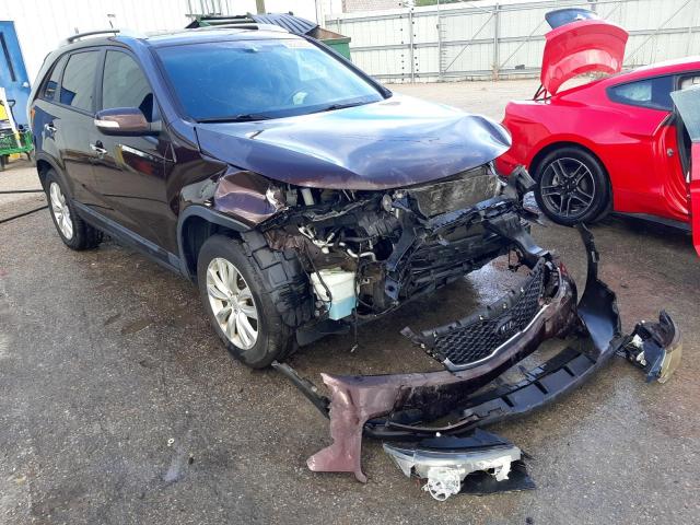 KIA SORENTO EX 2011 with VIN 5XYKU3A11BG095722 - Photo from auction