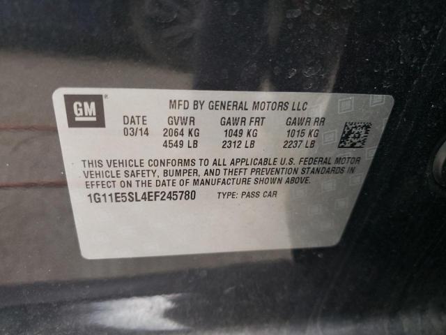 Photo 10 from auction – 2014 CHEVROLET MALIBU 2LT with VIN 1G11E5SL4EF245780