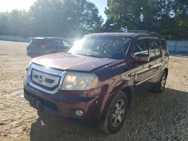 Photo 2 from auction – 2011 HONDA PILOT TOUR with VIN 5FNYF4H95BB019014