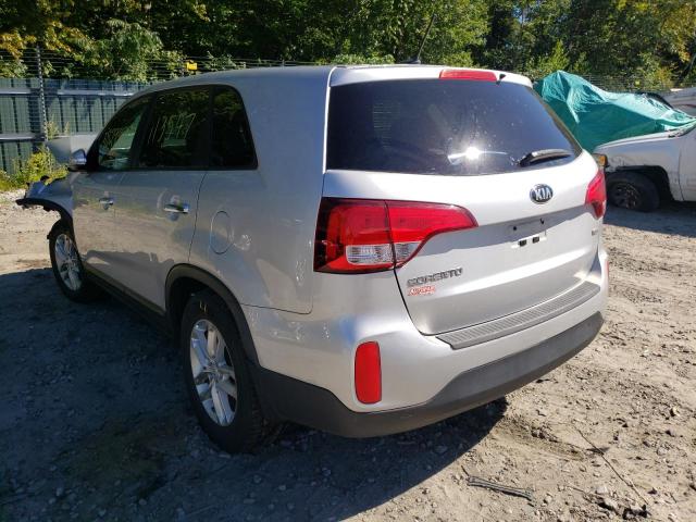 Photo 3 from auction – 2015 KIA SORENTO LX with VIN 5XYKTCA68FG605083