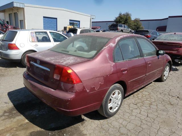 Photo 4 from auction – 2002 HONDA CIVIC LX with VIN 2HGES16562H504190