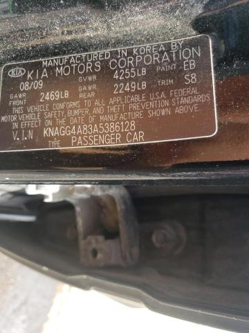 Photo 10 from auction – 2010 KIA OPTIMA LX with VIN KNAGG4A83A5386128