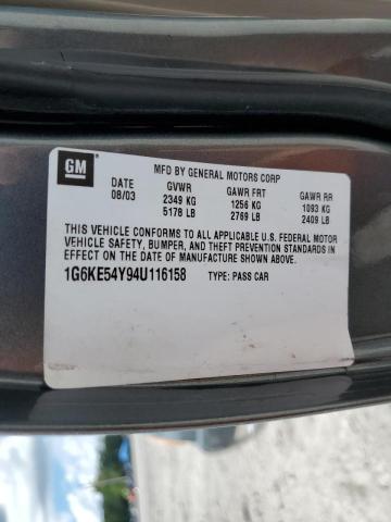 Photo 10 from auction – 2004 CADILLAC DEVILLE DH with VIN 1G6KE54Y94U116158