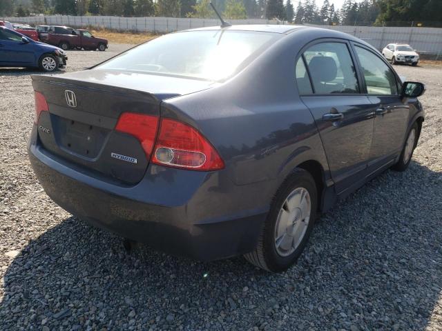 Photo 4 from auction – 2006 HONDA CIVIC HYBR with VIN JHMFA36256S001769