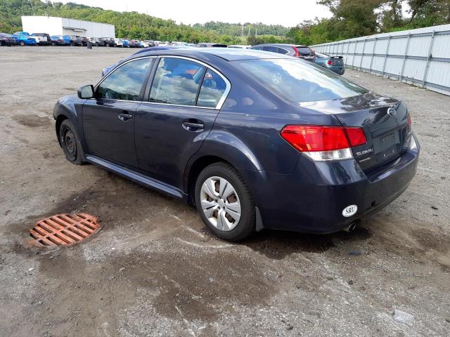 Photo 3 from auction – 2013 SUBARU LEGACY 2.5 with VIN 4S3BMBA6XD3016030