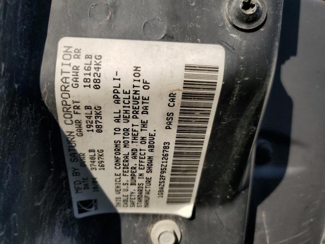 Photo 10 from auction – 2005 SATURN ION LEVEL with VIN 1G8AZ52F95Z126783