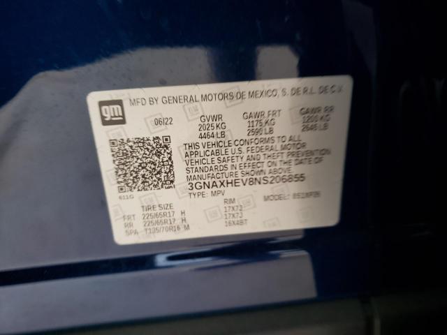 Photo 10 from auction – 2022 CHEVROLET EQUINOX LS with VIN 3GNAXHEV8NS206855