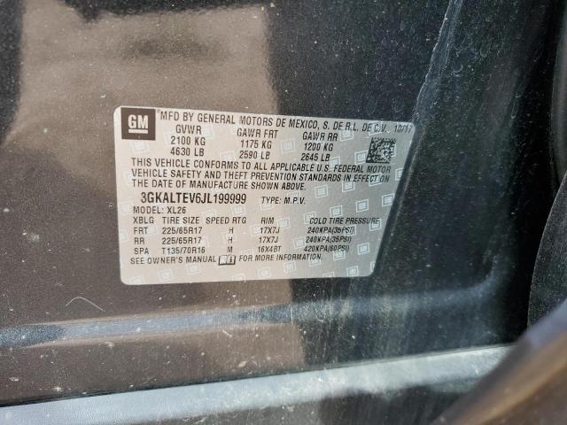 Photo 10 from auction – 2018 GMC TERRAIN SL with VIN 3GKALTEV6JL199999