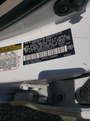 Photo 10 from auction – 2007 TOYOTA CAMRY CE with VIN 4T1BE46K17U705771