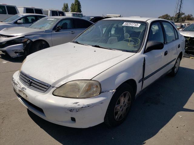 Photo 2 from auction – 2000 HONDA CIVIC DX with VIN JHMEJ6622YS008503