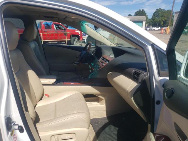 Photo 5 from auction – 2010 LEXUS RX 350 with VIN 2T2BK1BA6AC045106