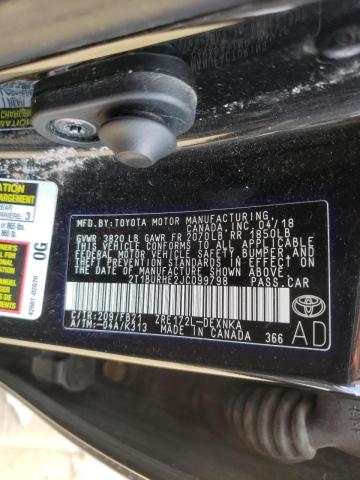 Photo 10 from auction – 2018 TOYOTA COROLLA L with VIN 2T1BURHE2JC099798