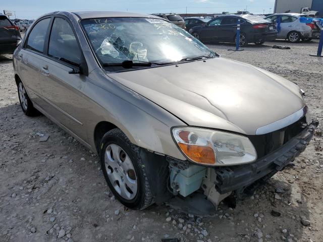 KIA SPECTRA EX 2008 with VIN KNAFE121985540708 - Photo from auction