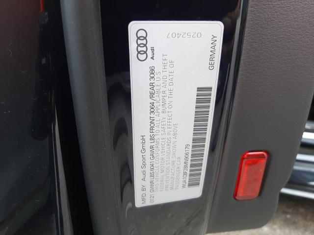 Photo 10 from auction – 2021 AUDI RS6 with VIN WUA1CBF28MN906179