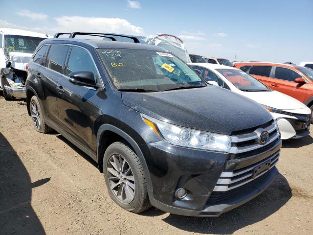 Photo 1 from auction – 2019 TOYOTA HIGHLANDER with VIN 5TDJZRFH8KS601510