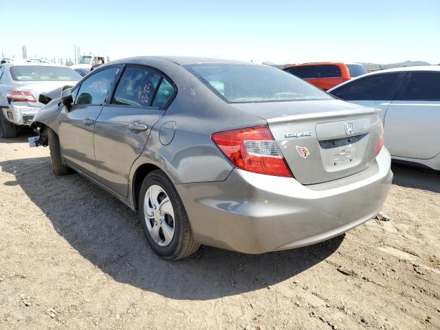 Photo 3 from auction – 2012 HONDA CIVIC LX with VIN 2HGFB2F58CH601063