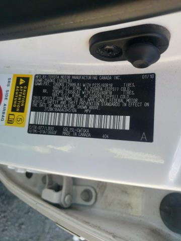 Photo 10 from auction – 2010 LEXUS RX 350 with VIN 2T2BK1BA6AC045106