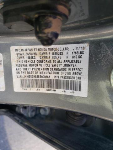 Photo 10 from auction – 2014 HONDA INSIGHT LX with VIN JHMZE2H56ES000583