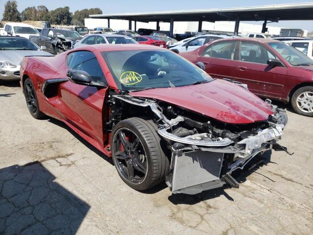 CHEVROLET CORVETTE S 2022 with VIN 1G1YB2D48N5106916 - Photo from auction
