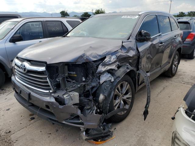Photo 2 from auction – 2015 TOYOTA HIGHLANDER with VIN 5TDJKRFHXFS190329