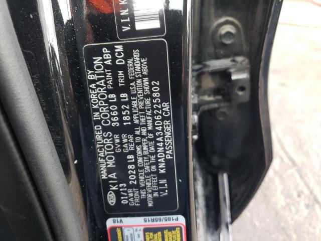 Photo 10 from auction – 2013 KIA RIO EX with VIN KNADN4A34D6225802