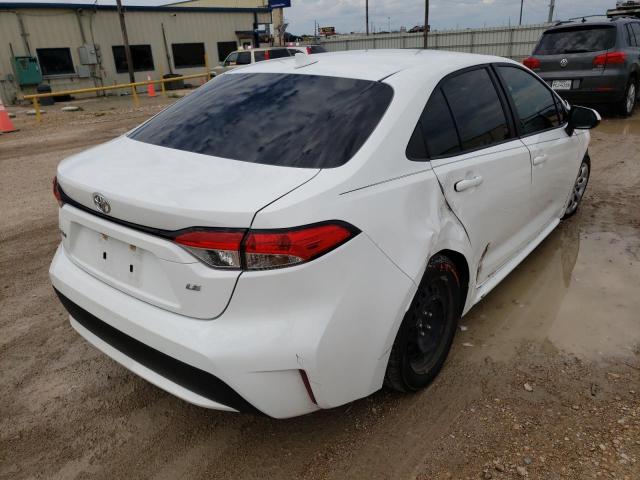 Photo 4 from auction – 2021 TOYOTA COROLLA LE with VIN 5YFEPMAE5MP196614