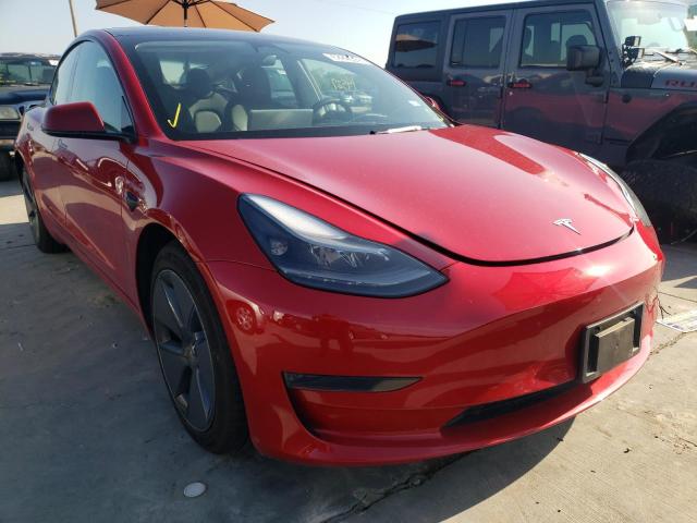 TESLA MODEL 3 2022 with VIN 5YJ3E1EA5NF184804 - Photo from auction