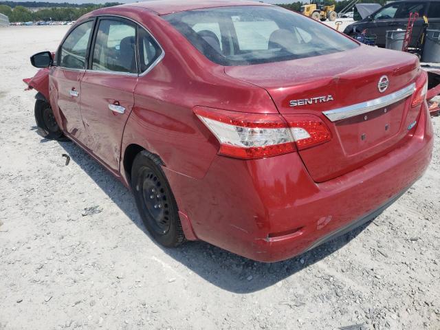 Photo 3 from auction – 2014 NISSAN SENTRA S with VIN 3N1AB7AP1EL642792