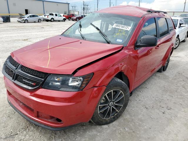 Photo 2 from auction – 2018 DODGE JOURNEY SE with VIN 3C4PDCAB1JT295845