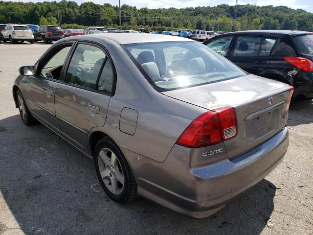 Photo 3 from auction – 2004 HONDA CIVIC with VIN 2HGES26734H565796