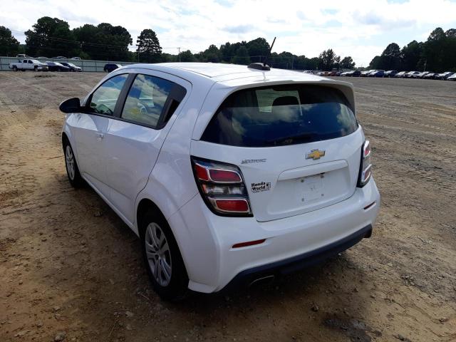 Photo 3 from auction – 2018 CHEVROLET SONIC with VIN 1G1JG6SHXJ4104682