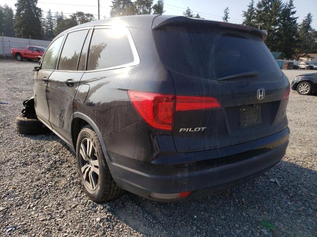 Photo 3 from auction – 2016 HONDA PILOT EXL with VIN 5FNYF6H82GB085014