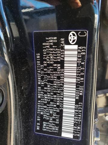Photo 10 from auction – 2020 TOYOTA COROLLA LE with VIN 5YFEPRAE5LP086836