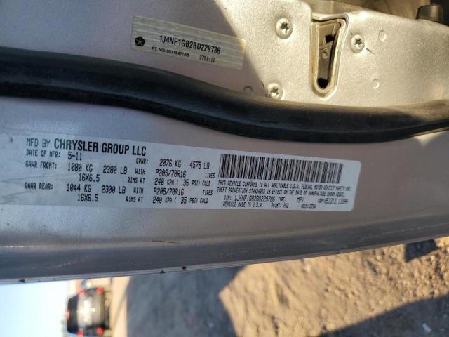 Photo 10 from auction – 2011 JEEP PATRIOT SP with VIN 1J4NF1GB2BD229786