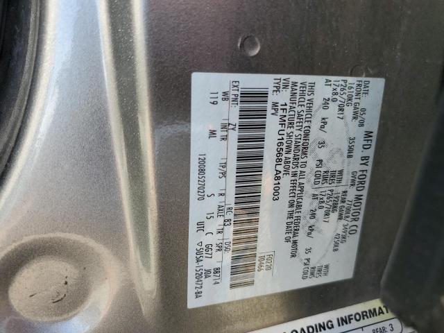 Photo 10 from auction – 2008 FORD EXPEDITION with VIN 1FMFU16568LA81003