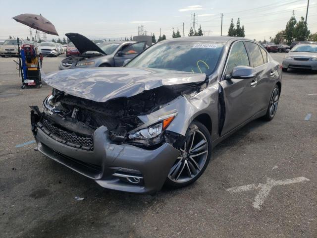 Photo 2 from auction – 2015 INFINITI Q50 BASE with VIN JN1BV7AP4FM331232