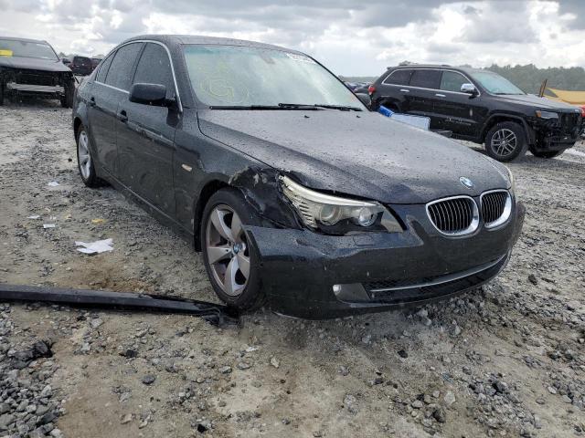 BMW 528 I 2008 with VIN WBANU53558CT07427 - Photo from auction