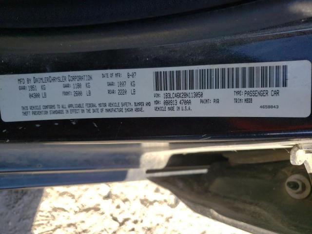 Photo 10 from auction – 2008 DODGE AVENGER SE with VIN 1B3LC46K28N113050