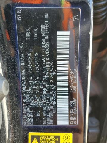 Photo 10 from auction – 2019 TOYOTA HIGHLANDER with VIN 5TDJZRFH8KS601510